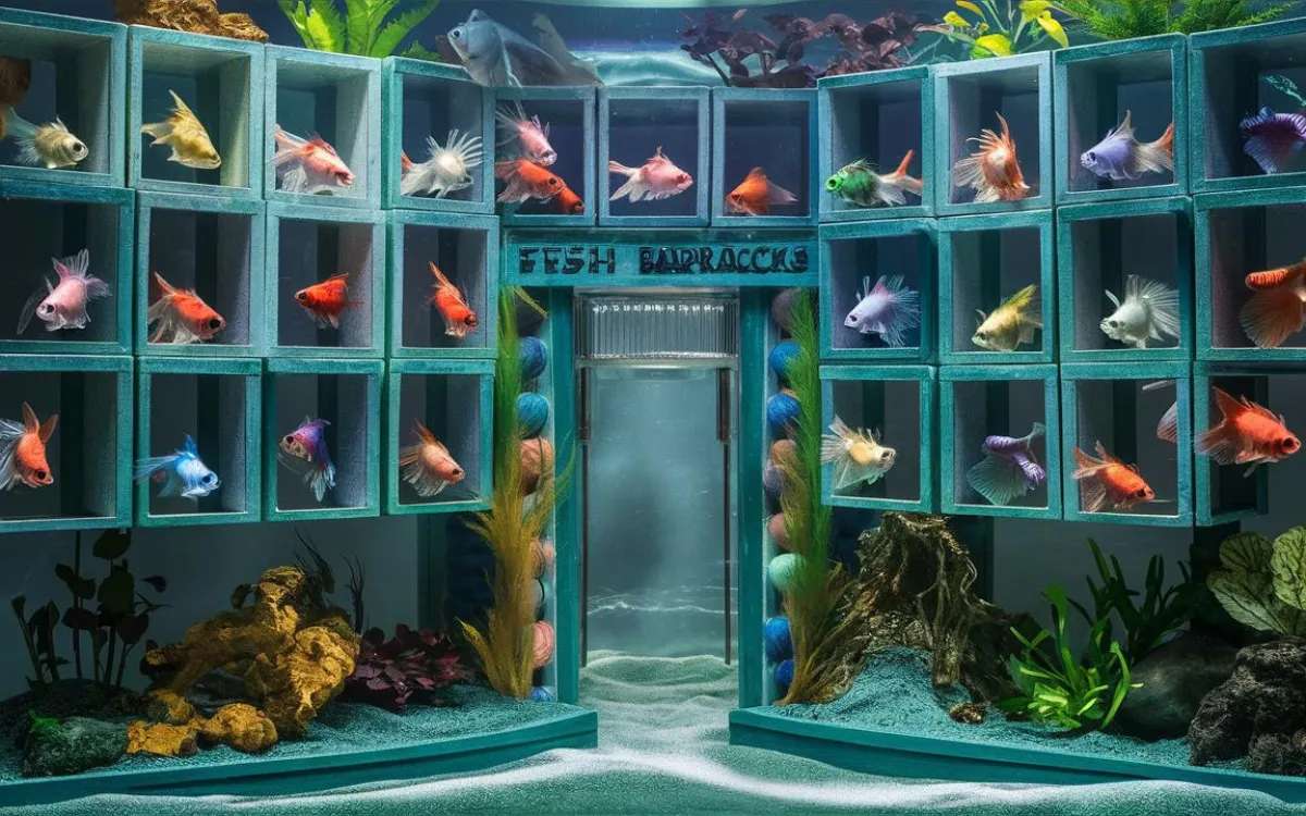 Betta Fish Barracks: Guide to Housing These Aquatic Jewels